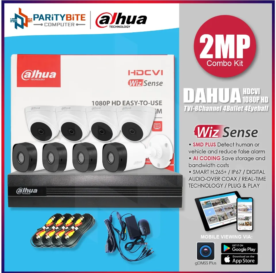 dahua 8ch kit