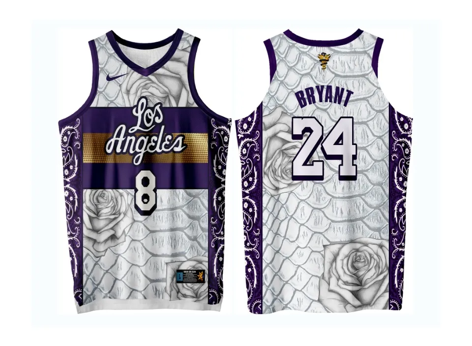 Los Angeles Lakers Style Customizable Basketball Jersey – Best