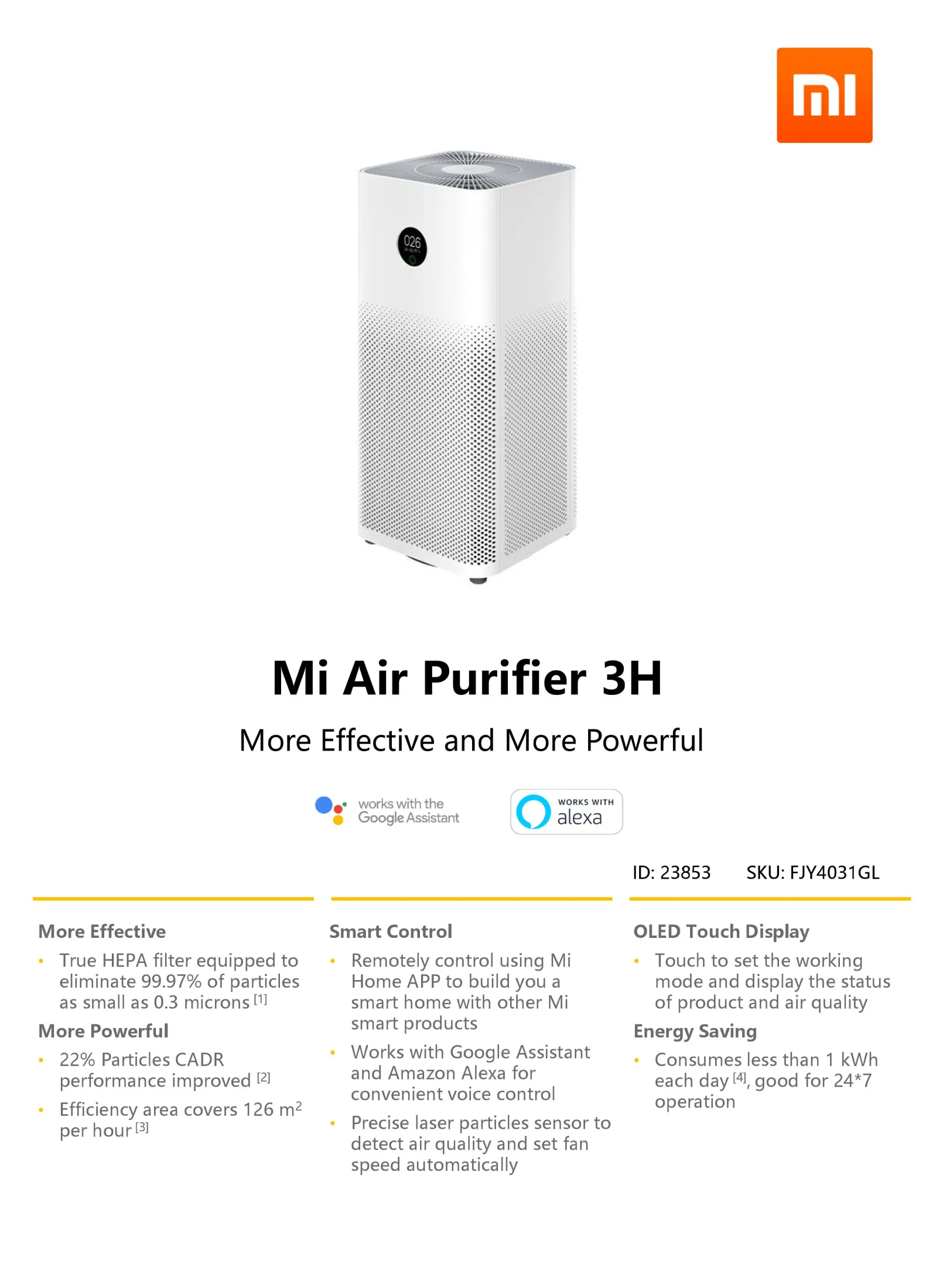 Xiaomi 3H Review Review A Highperformance Connected Air Purifier
