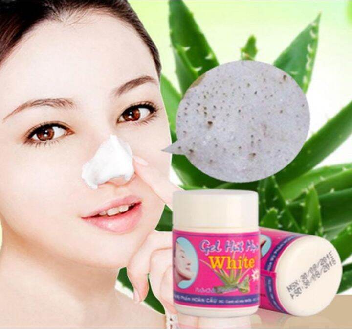 Clear Nose Gel Hut Mun (White) Blackhead remover Authentic Original and
