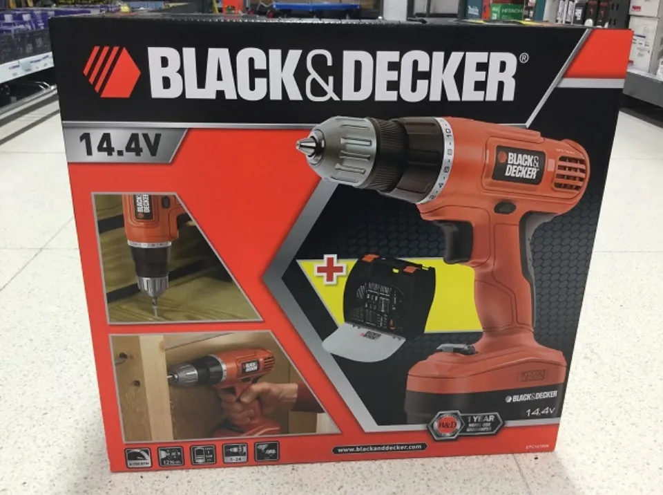 Black Decker Epc14100k 14.4V Drill Driver CORDLESS BATTERY CHARGER