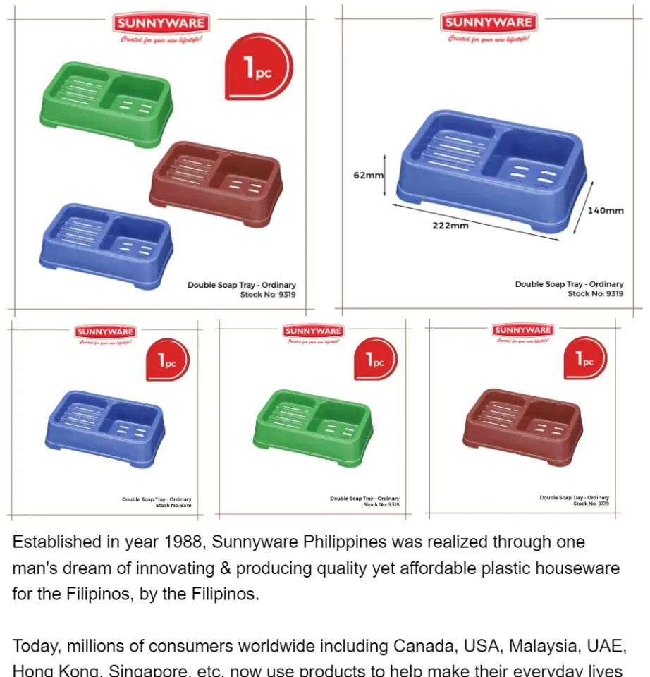 Soap Tray - Sunnyware Philippines