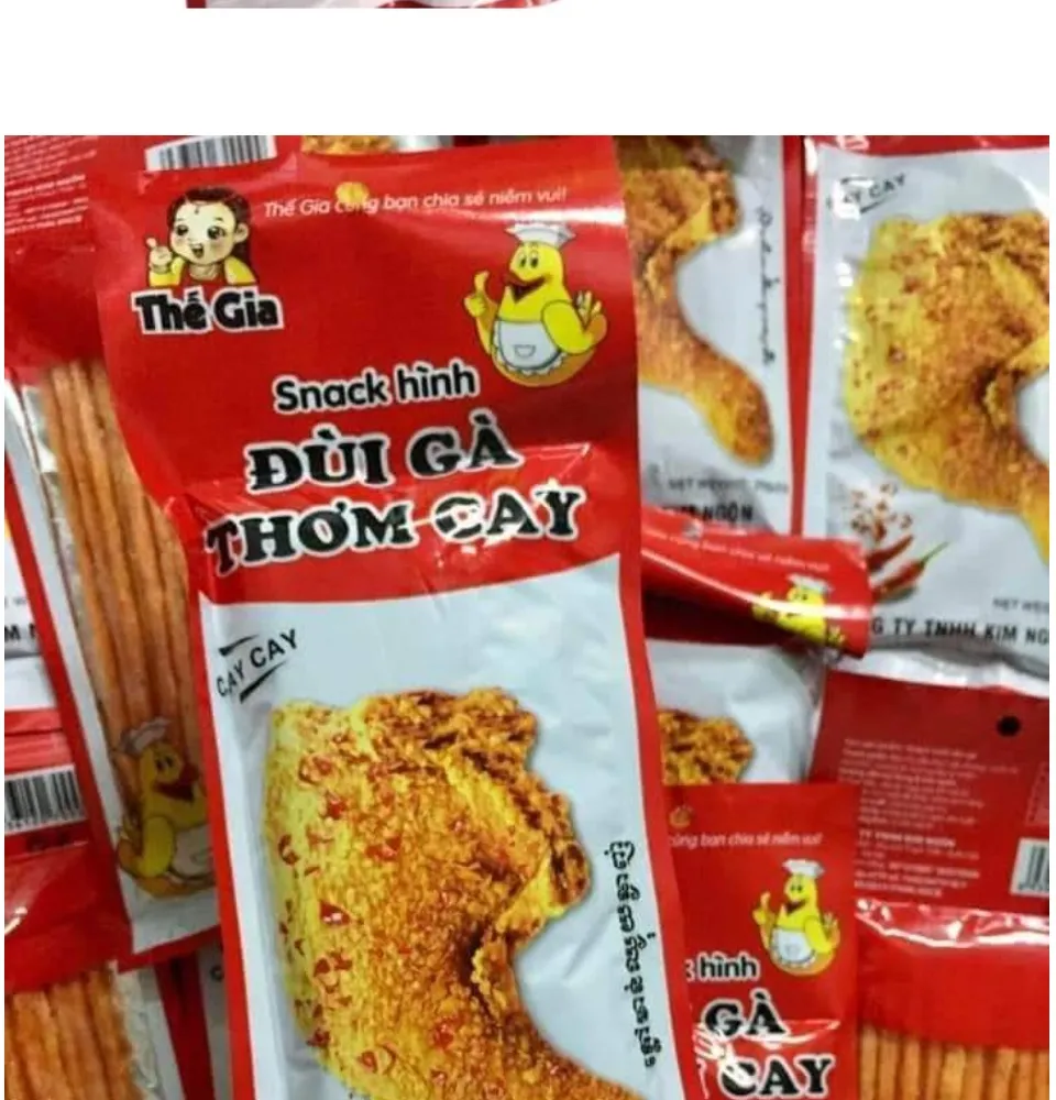 Combo 10 Gói Snack Hình Đùi Gà Thơm Cay | Lazada.vn