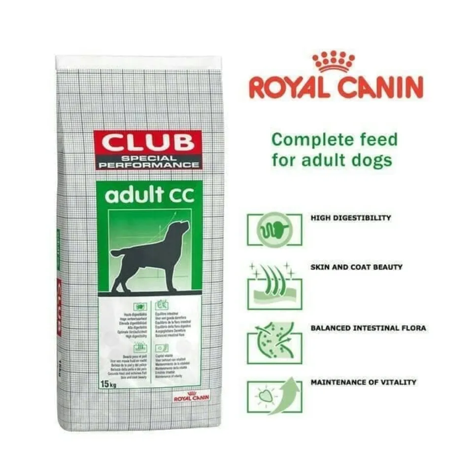 Túi 20kg] Royal Canin Club PRO Adult Thức ăn cho chó trưởng thành trên 12  tháng,