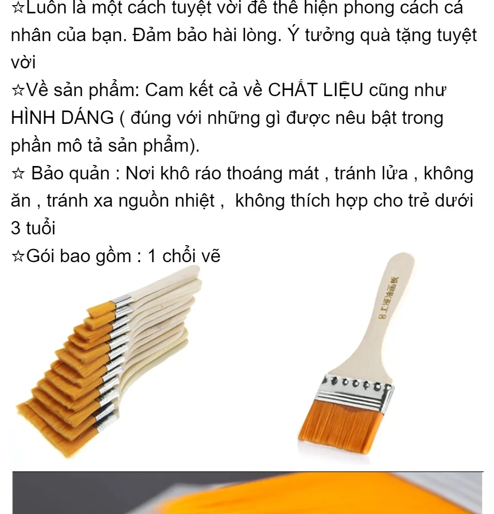 Những chiếc chổi vẽ sơn dầu chất lượng cao là công cụ không thể thiếu cho các nghệ sĩ vẽ tranh chuyên nghiệp. Chúng sẽ giúp bạn tạo ra những nét vẽ chính xác và mang lại chất lượng cao cho tác phẩm của bạn.