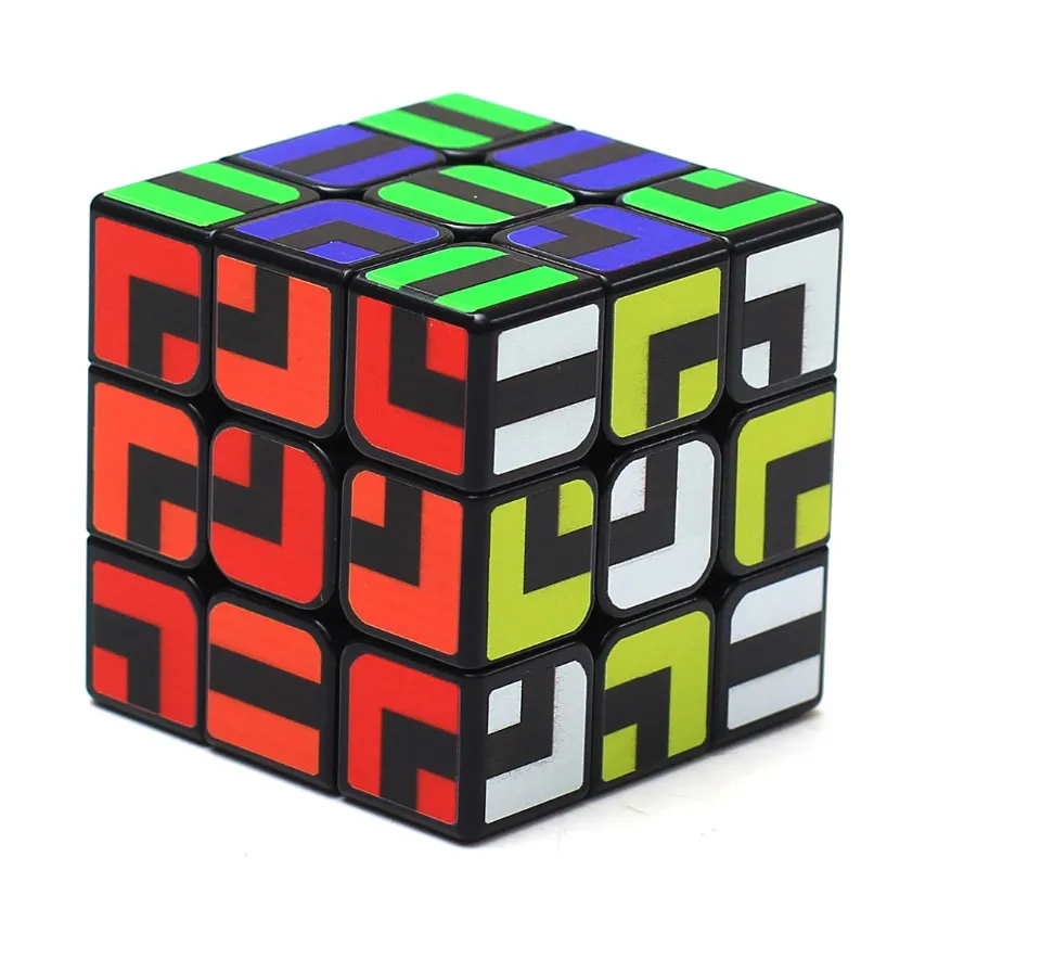Đồ chơi Rubik 3x3 Maze Zcube Đường Line Trí Tuệ - Rubik biến hình ...