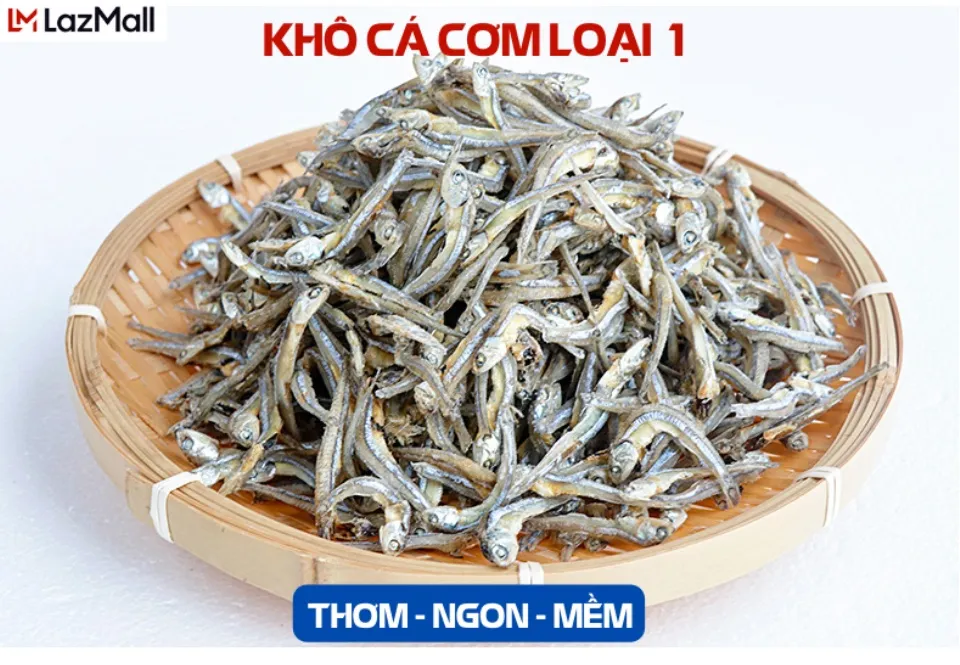 CÁ CƠM KHÔ CẮT ĐẦU  XUẤT NHẬP KHẨU NGHI LỘC