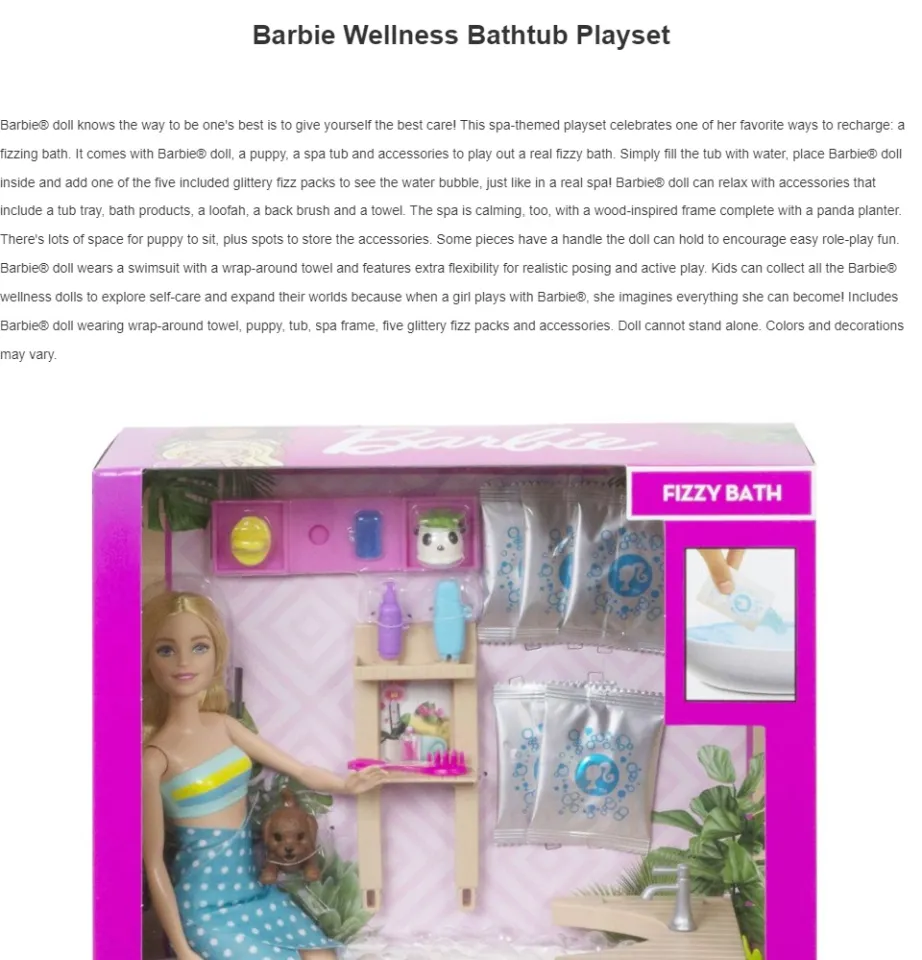 barbie bath