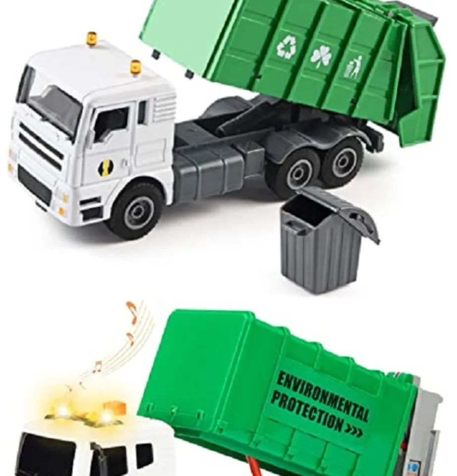 wolvol friction powered garbage truck