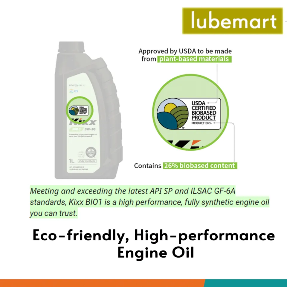 Kixx Launches Eco-friendly Engine Oil Kixx BIO1 In Global, 42% OFF