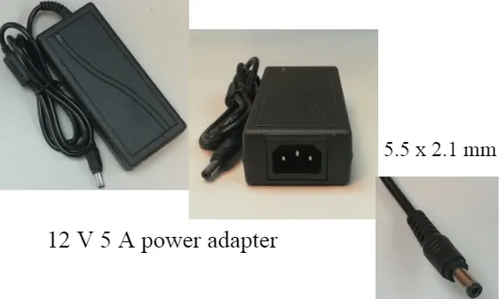 AC/DC POWER ADAPTER INPUT 100-240V~50/60HZ 1.6A OUTPUT 12V 6A WITH UK PLUG  CABLE