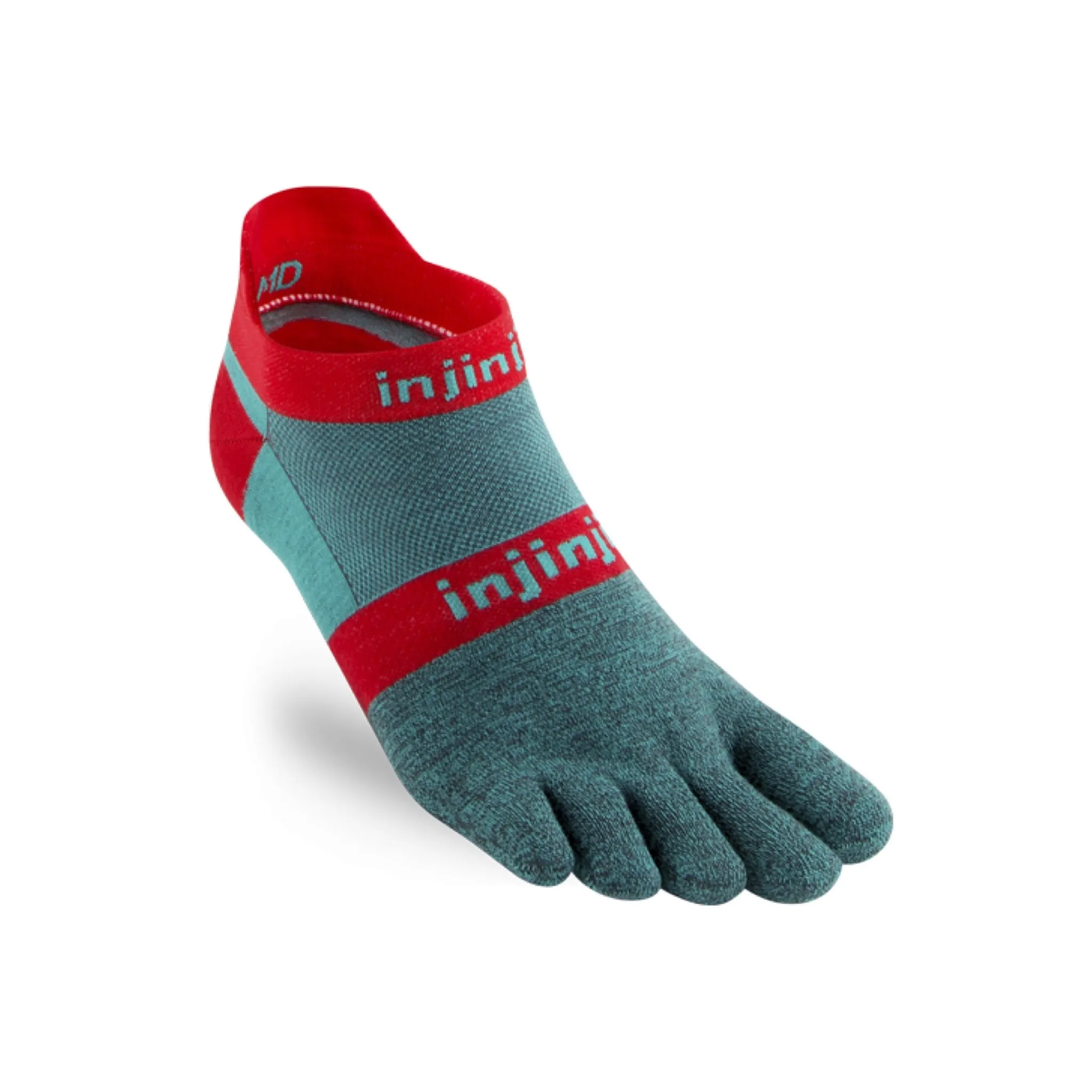 Injinji Run No Show LightWeight Toe Socks, Exercise Socks