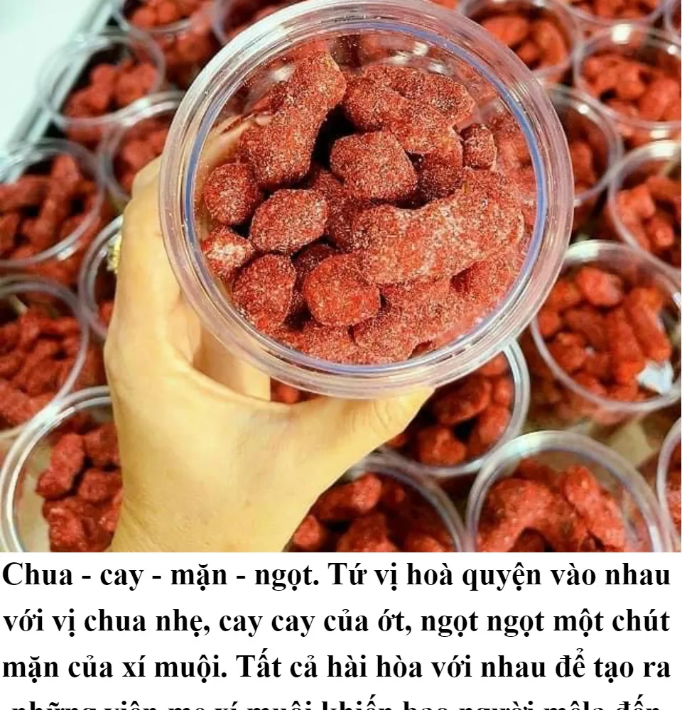 Hàng Chuẩn ] Me Xí Muội Thái Lan Loại Ngon Đặc Biệt Hũ 500G, Ô Mai Me