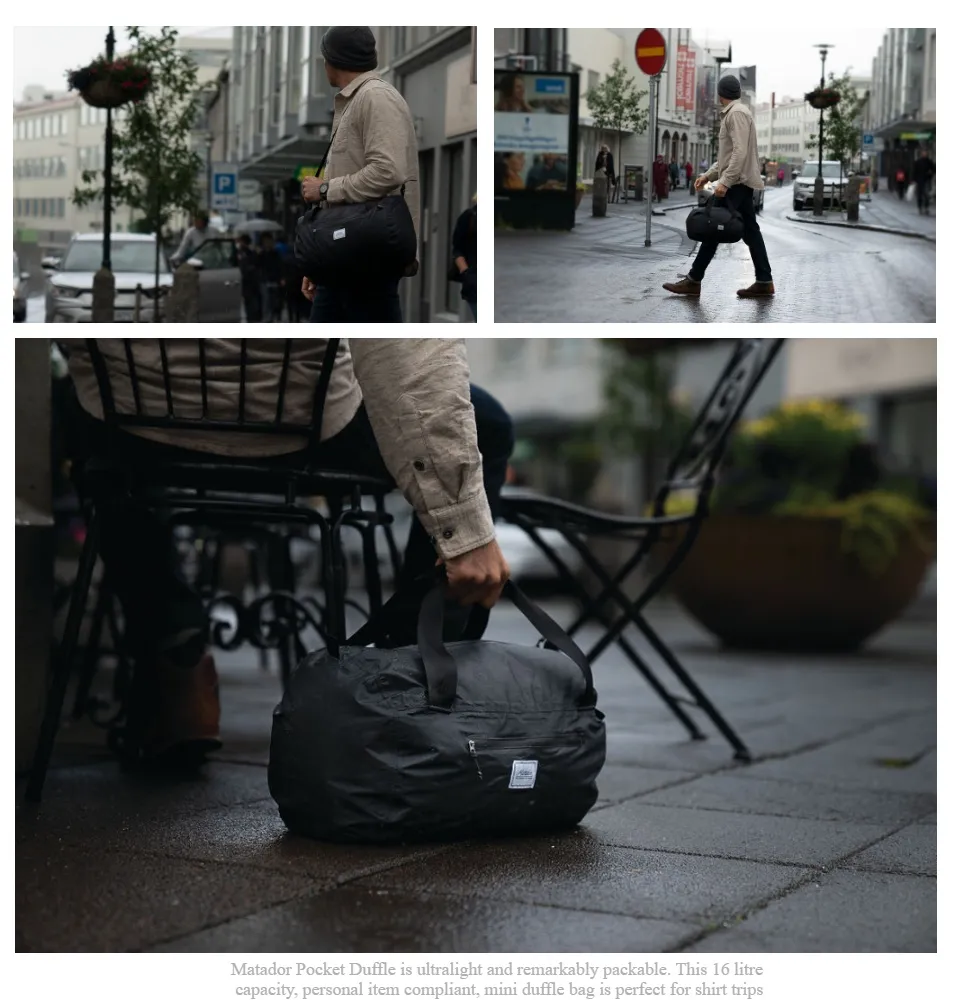 Matador 16l pocket duffle Clearance