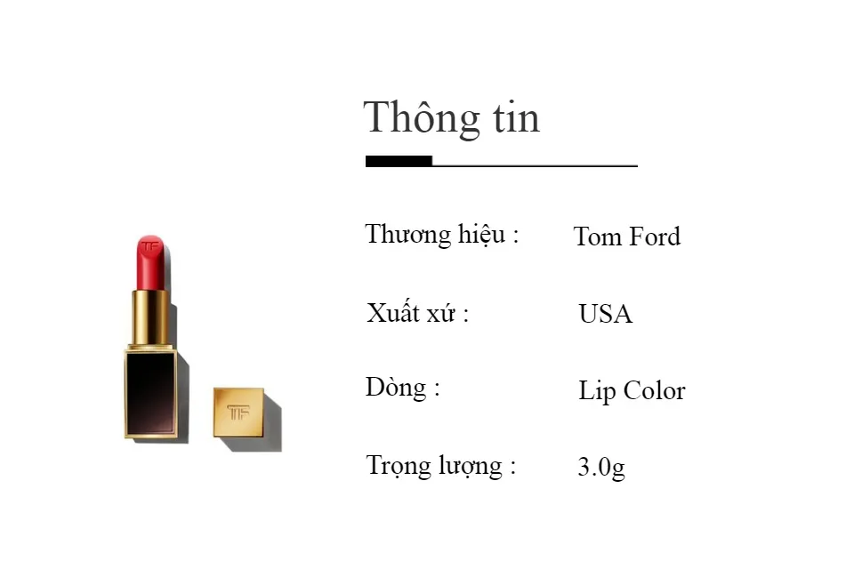 Son Tom Ford 303 Empire - Hồng San Hô 