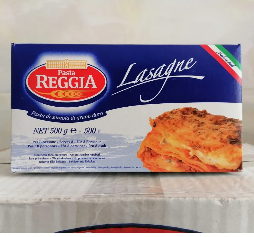 500g] MÌ LÁ [Italia] REGGIA Durum Wheat Semolina Lasagne Pasta (tgc-hk) |  