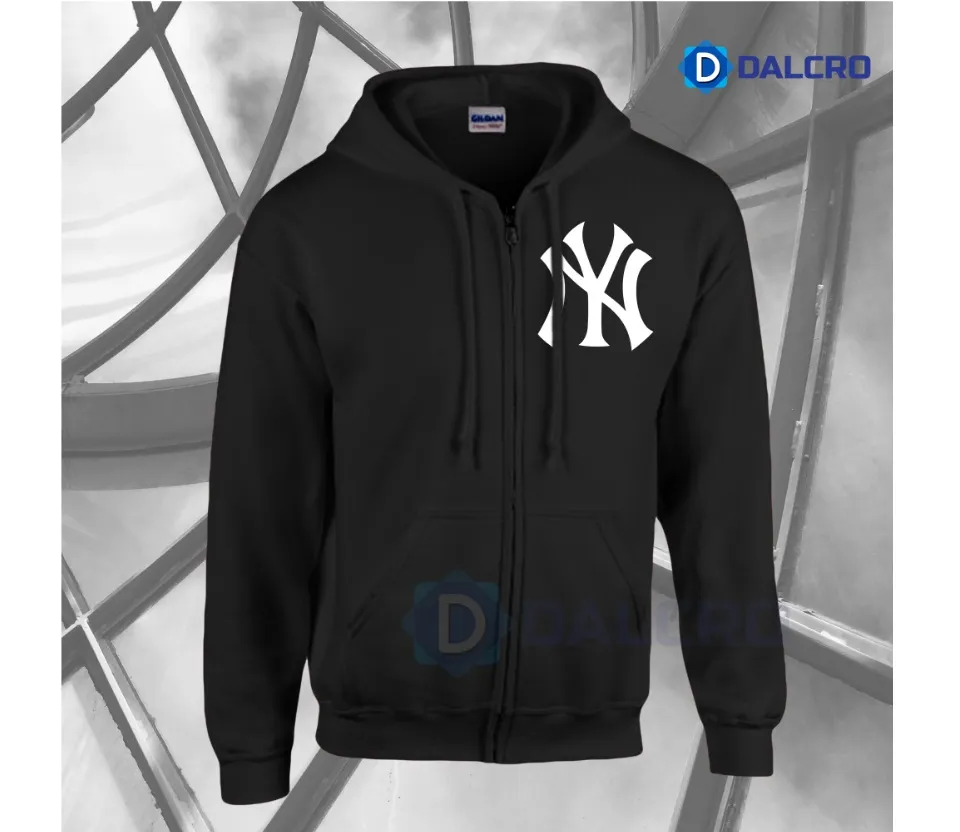 Men's New York Yankees White/Black Reversible Satin Full-Zip Jacket