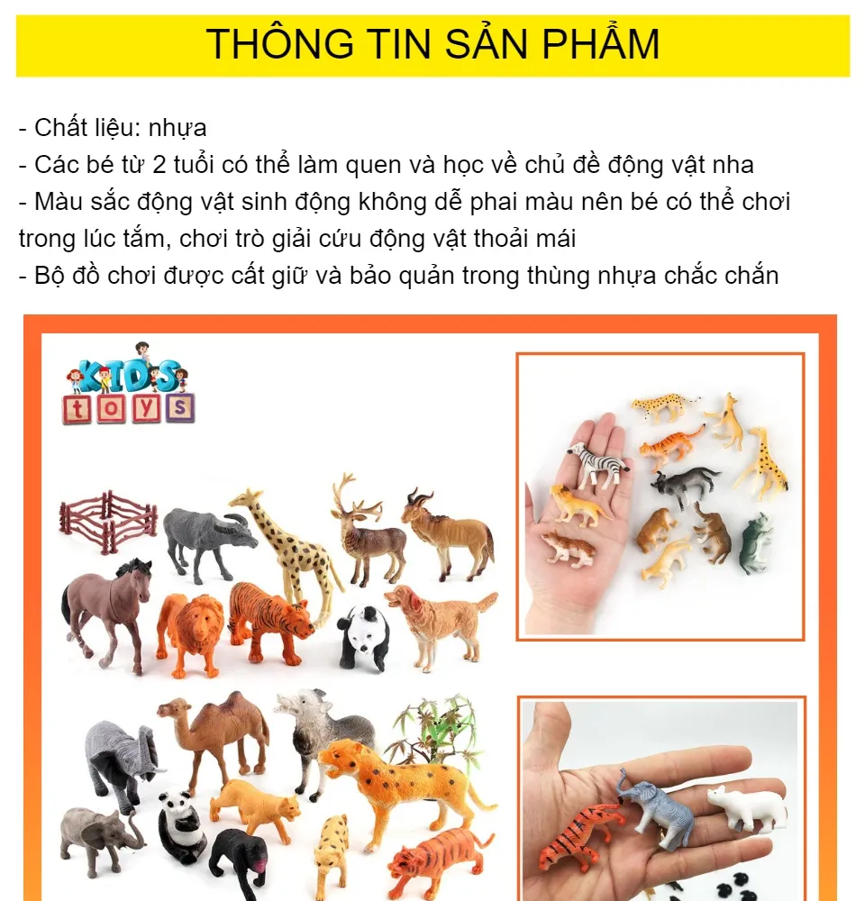 Mô hình động vật vườn bách thú cho bé Shopee Việt Nam #4 Mô hình động vật vườn bách thú cho bé Shopee Việt Nam