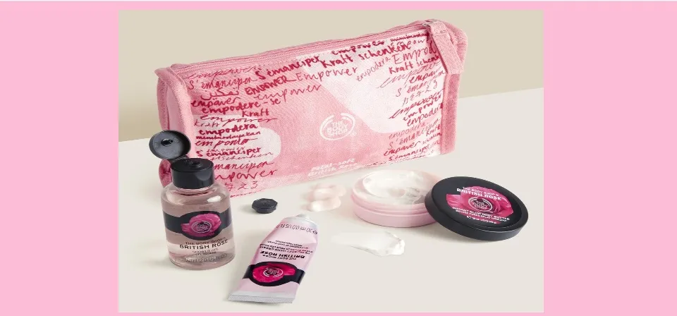 body shop delights bag