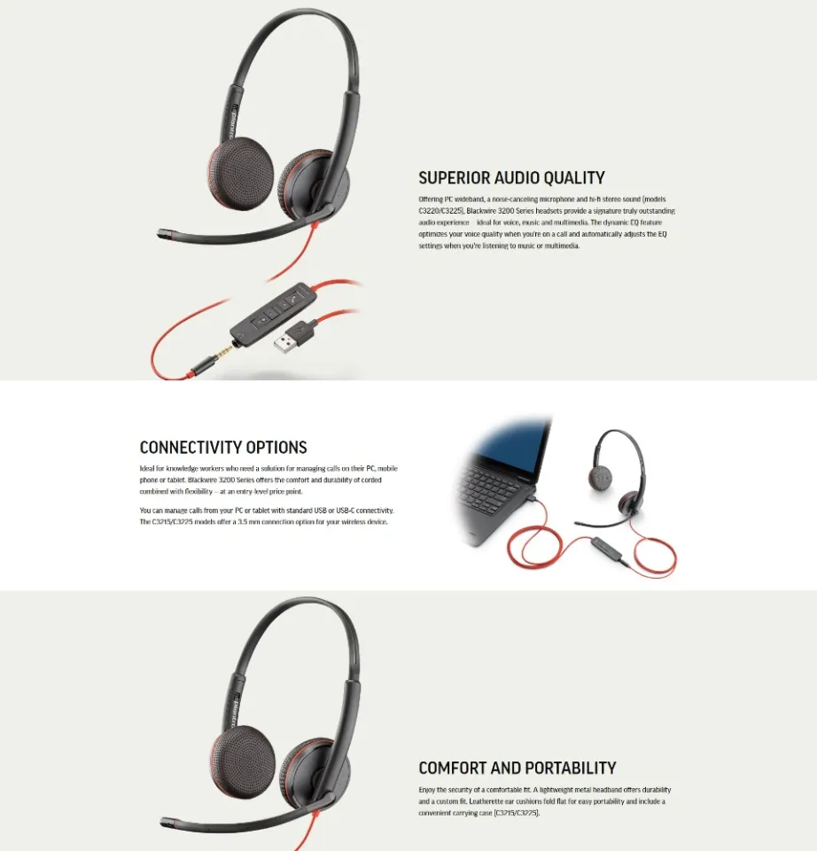 Plantronics 209747-22 ヘッドセット