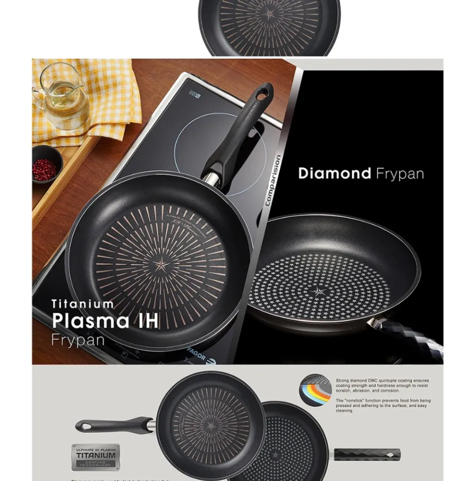 Plasma IH Titanium Frying Pan 30 cm