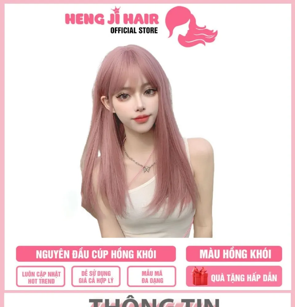 Hãy xem hình ảnh tóc khói hồng, bạn sẽ thấy không gian xung quanh trở nên ngọt ngào hơn với màu sắc huyền ảo của tóc nữa đó!