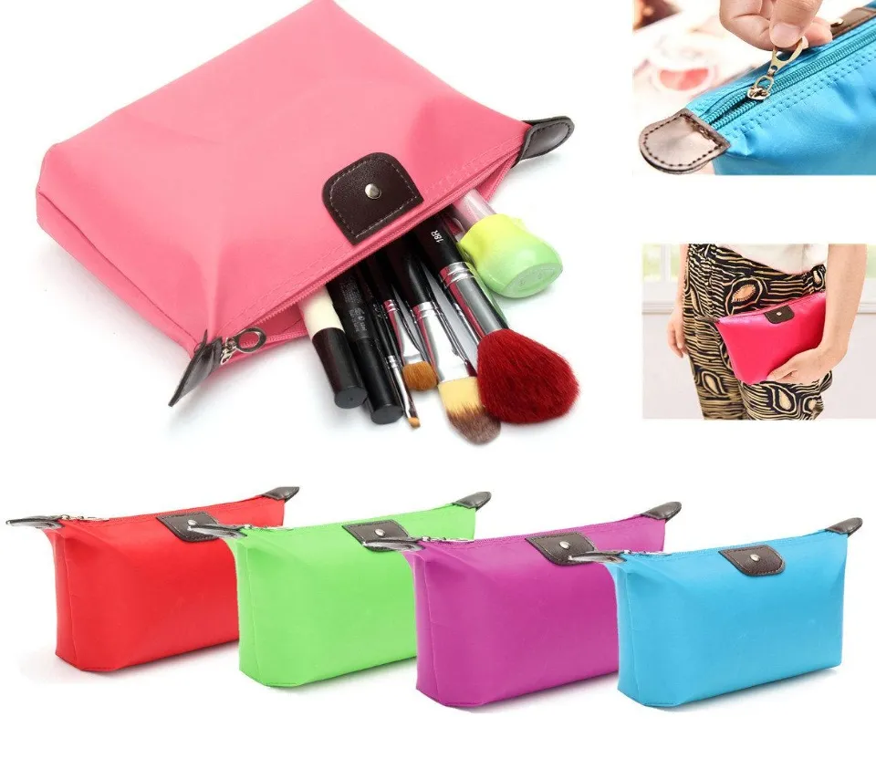 100% Authentic Makeup Bag for Purse Pouch Travel Beauty Zipper Organizer Bag Gifts for Girl Women, PU Leather Washable Waterproof  Cosmetic Bag Small Makeup Pouch for Purse Waterproof Marble Pattern Cosmetic Pouch