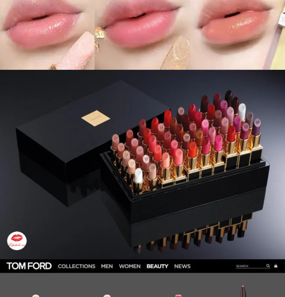 Mới) Son Tom Ford Chính Hãng Màu Các Loài Hoa - Tom Ford 16,24,26,27,28,  50, 51,52,53,54 