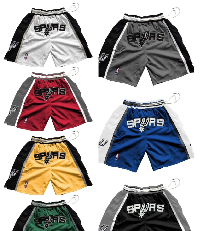 spurs jersey shorts