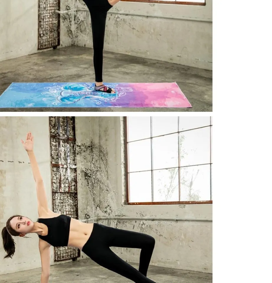 1 Pair Anti-Slip Yoga Socks Toeless Pilates Socks Ballet Yoga
