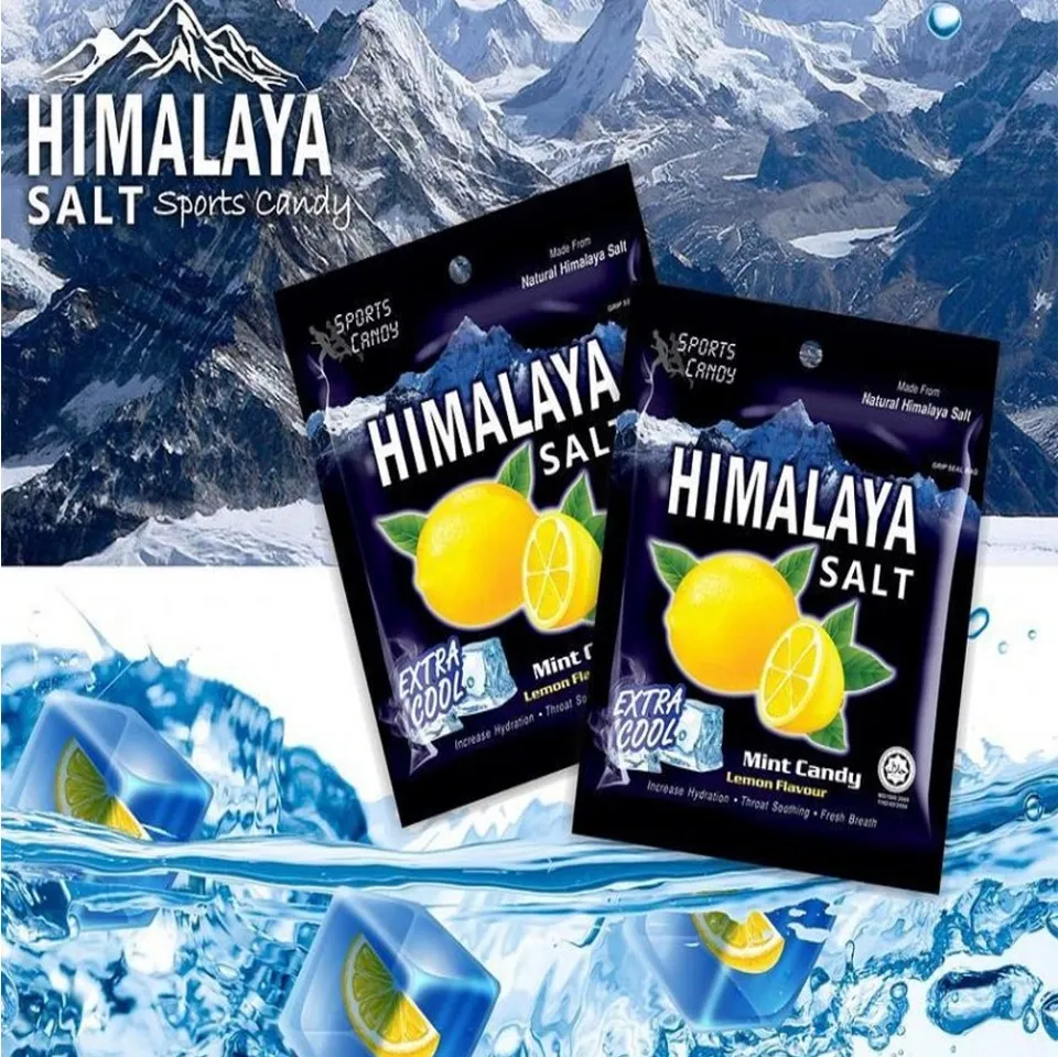  Salt And Lemon Candy - Made from Natural Himalaya Salt - Halal  Candy Lemon Flavor (Pack of 12) : Grocery & Gourmet Food