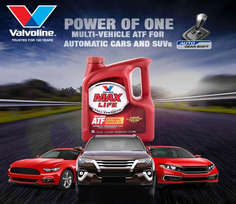 Valvoline Maxlife 1-Gallon Multi-Vehicle Automatic Transmission Fluid