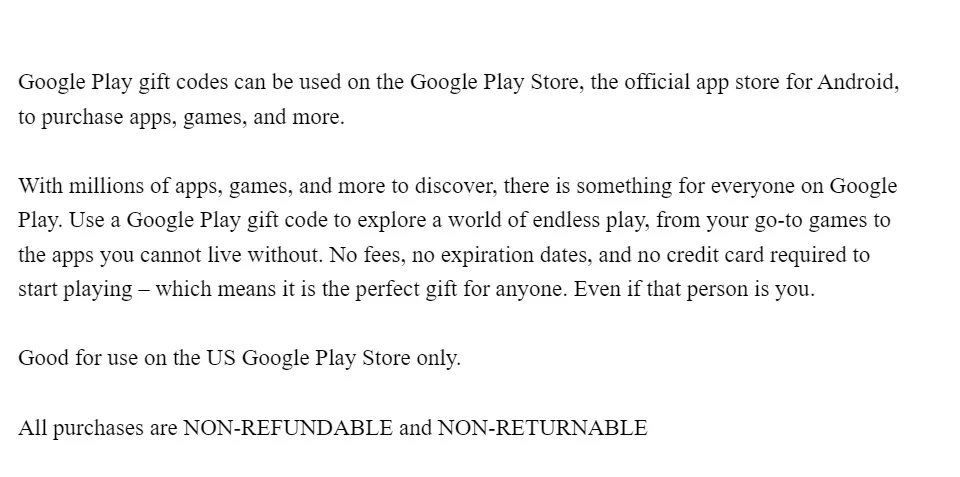 Google Play $10 (Email Delivery)