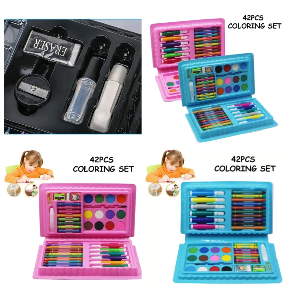 HappyDeals Super Mega Kid's ART Coloring Set