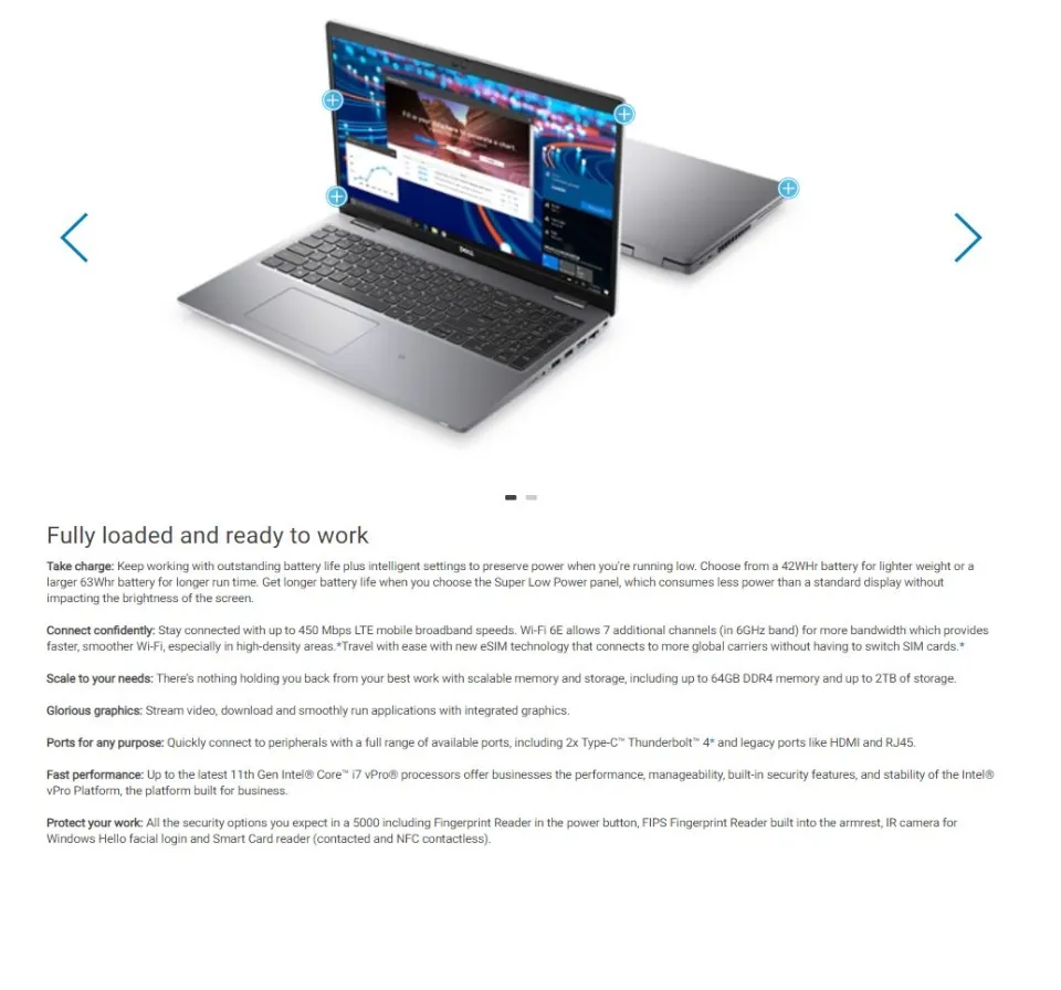 DELL Latitude 5520 Business Laptop - New 15 DELL Latitude 5520 Business Laptop - New 15