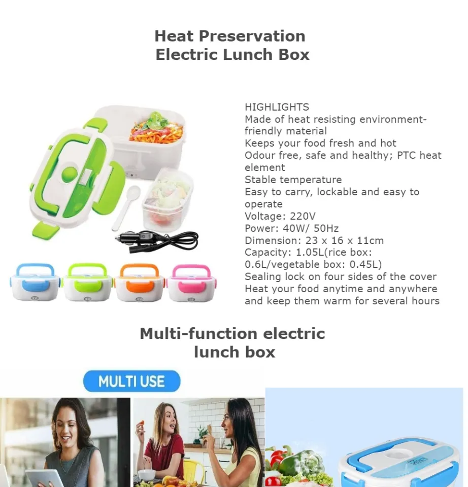 Electric Lunch Box Heat Preservation Plug-In Electricity Automatic