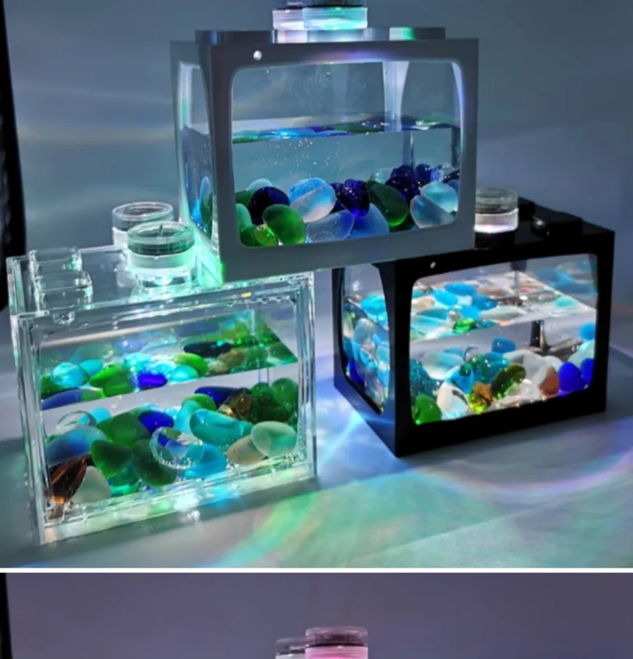 High Quality Plastic Mini Fish Tank - Temu