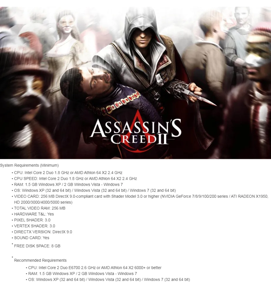 Assassin's Creed 2 PC GAME [Offline INSTALLATION]