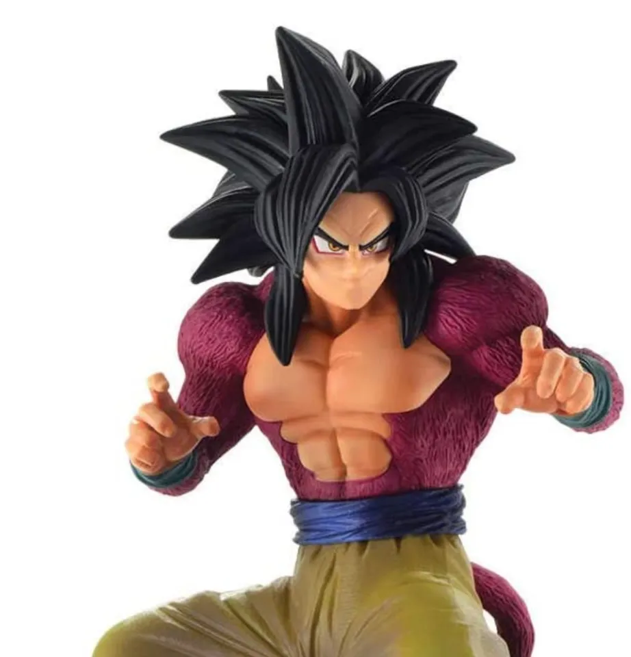 Boneco Dragon Ball Z Goku Super Sayajin 4 Dokkan Battle Anniversary  (Diorama) - Bandai