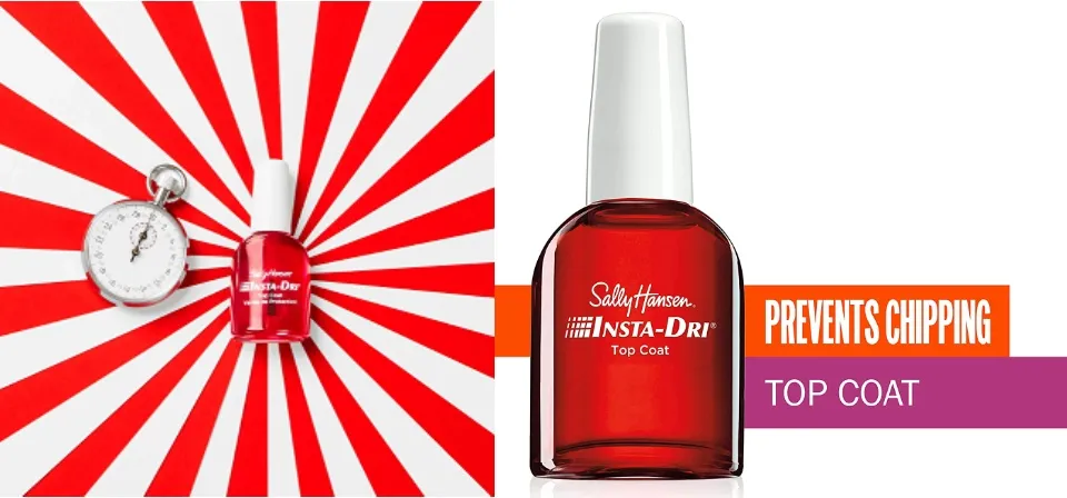 Sally Hansen Insta-Dri Top Coat (Bundle 