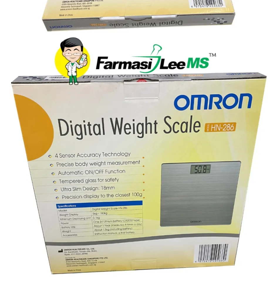 Omron Hn-286 Digital Weight Scale 5KG-180KG