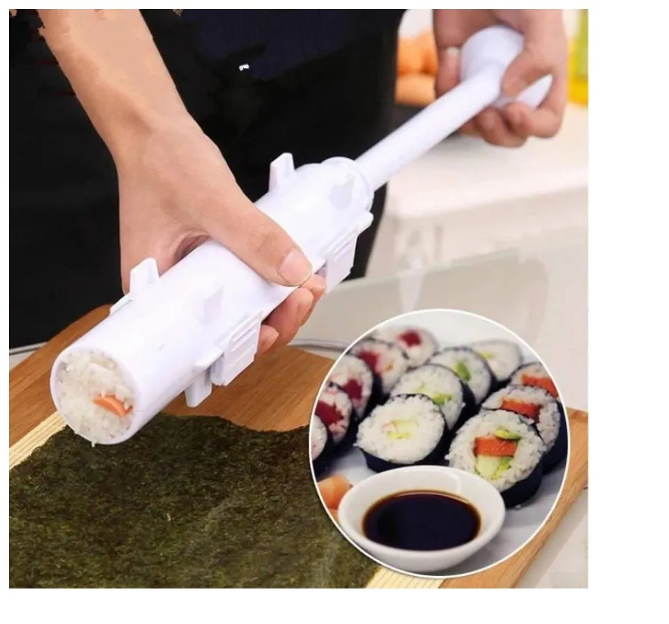 Portable Diy Sushi Roll Maker Tool Rice Ball Cake Roll Mold Multifunctional  Sushi Tools