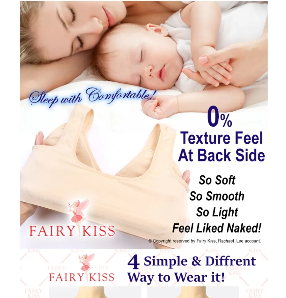  As Fairy Maternity Bras Soft Nursing Sleep Bra