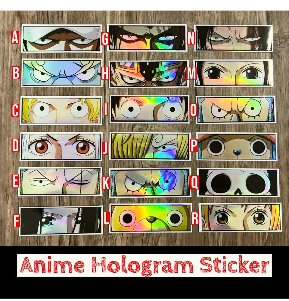 Holographic Anime Peeker Genshin Impact Hu Tao  Laptop Car Decal Sticker   eBay