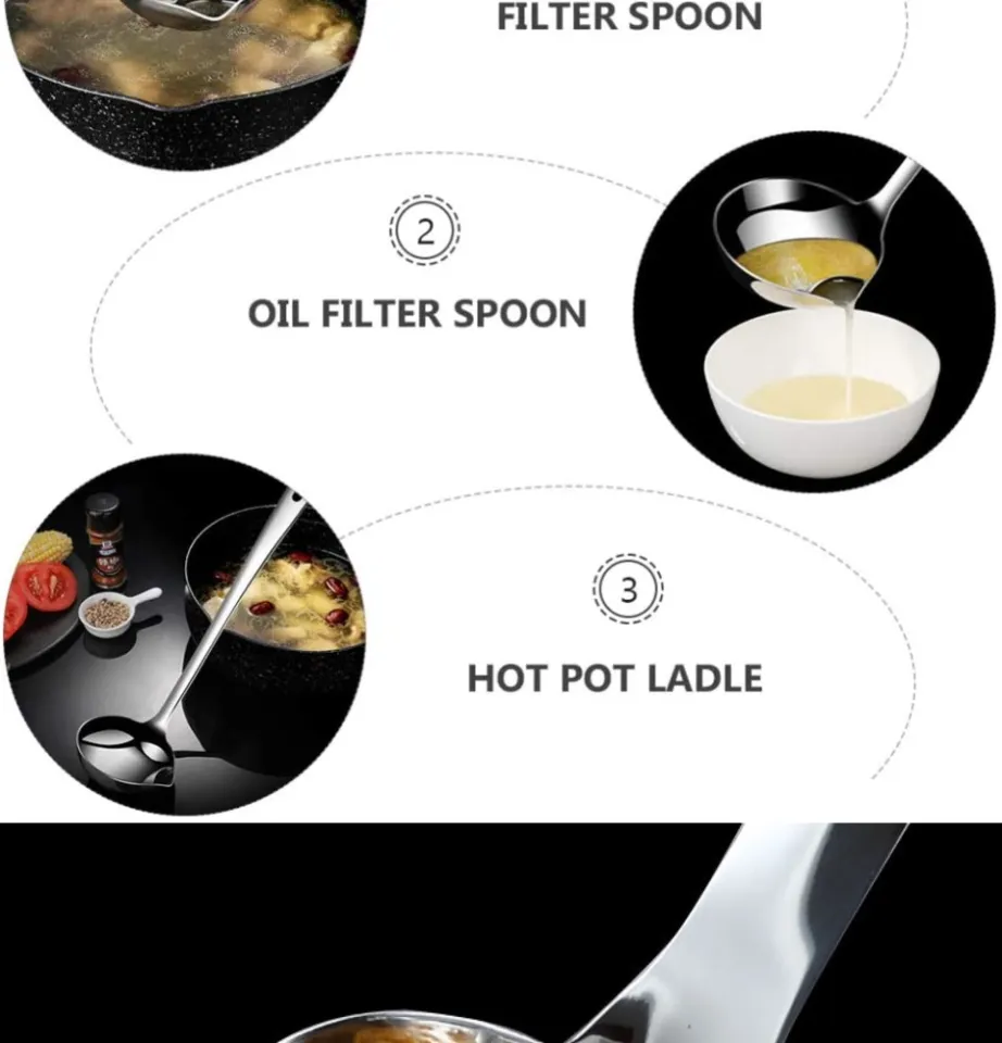 Creative Soup Separating Oil Scoop Hot Pot Ladle