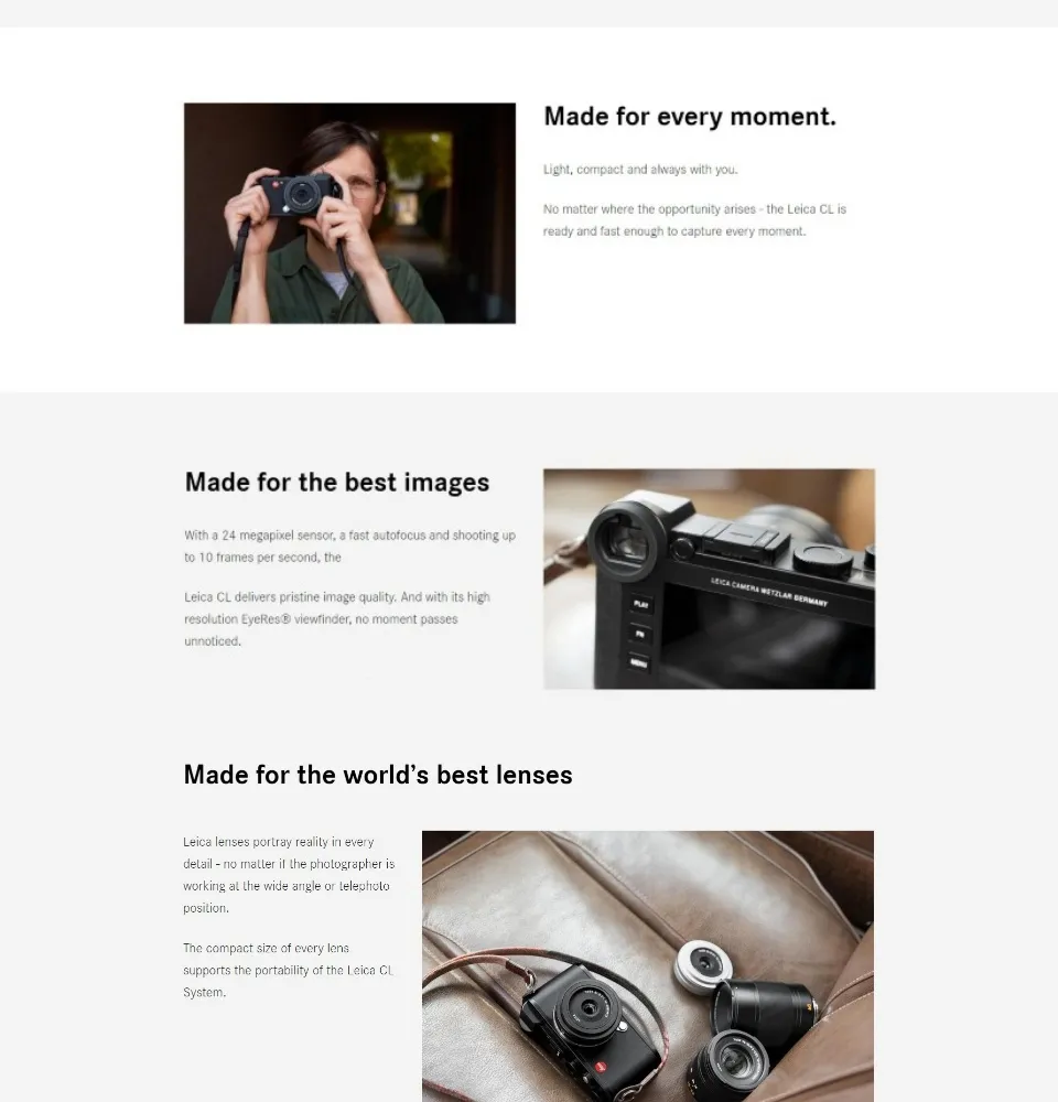leica cl prime kit