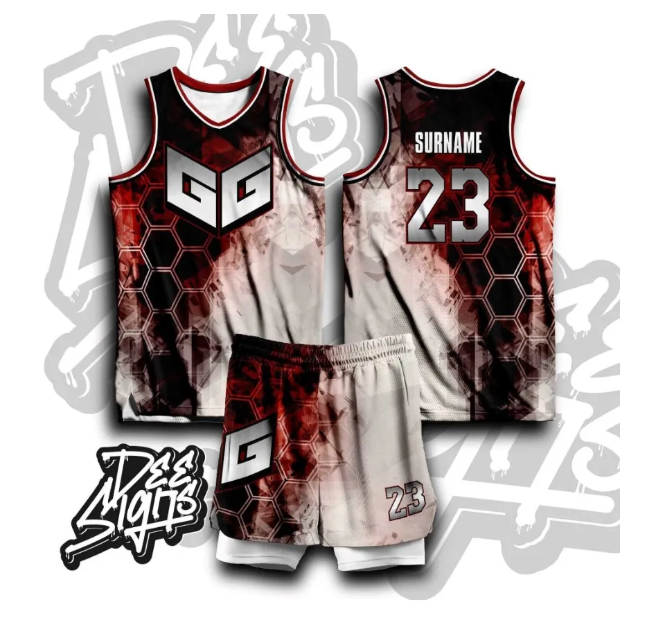 BASKETBALL TERNO JERSEY TIGERS 01 FREE CUSTOMIZE OF NAME AND NUMBER ONLY  full sublimation high quality fabrics jersey/ trending jersey