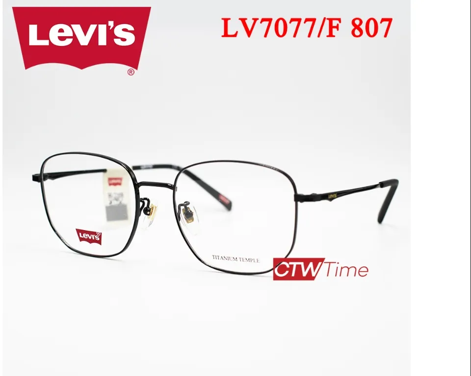 Levi's กรอบแว่นสายตา รุ่น LV7077/F 807 Size 53 [ราคาพิเศษทักแชท