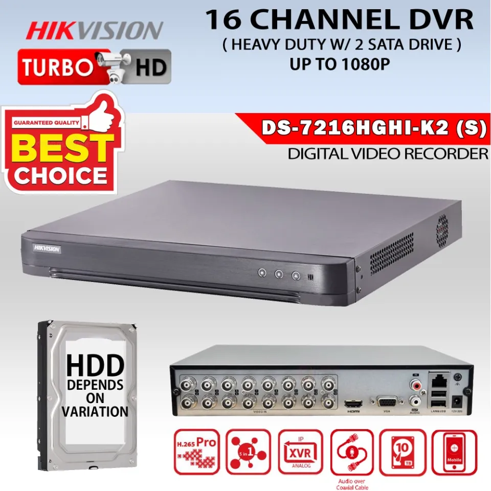 hard drive for hikvision nvr