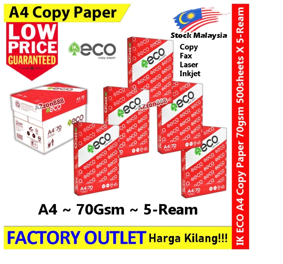 Copy Printer Paper, 1 Ream of 500 Sheets #COPY